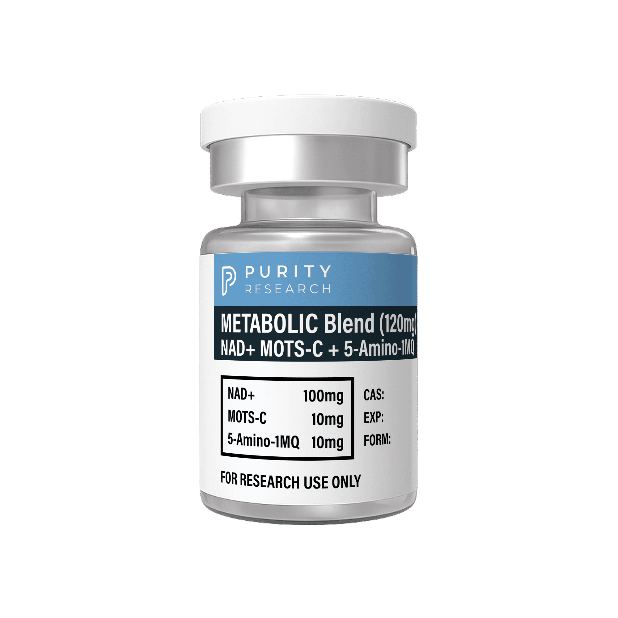METABOLIC BLEND (NAD+ + MOTS-C + 5-Amino-1MQ) 100/10/10mg